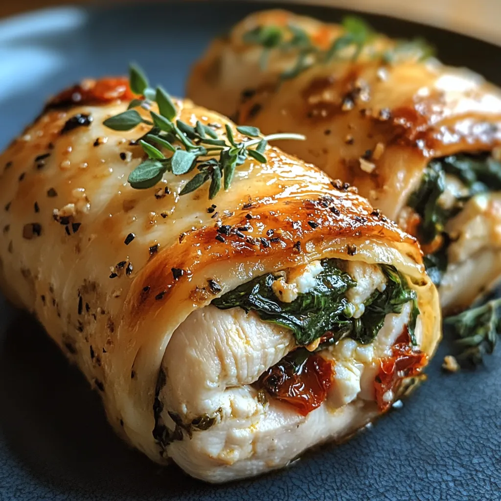 Mediterranean Stuffed Chicken: Elegant, Easy, & Flavor-Packed